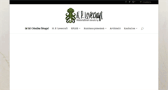 Desktop Screenshot of lovecraftseura.net